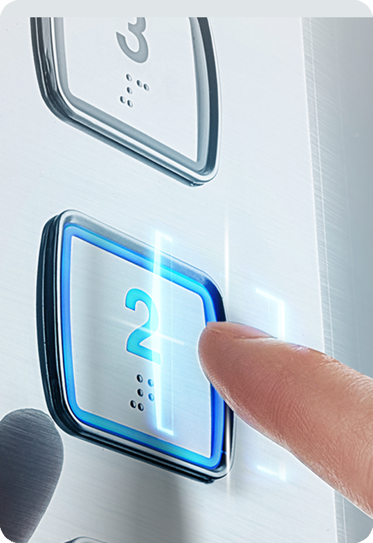 엘리베이터 버튼, 이제 누르지 마세요! 비접촉 솔루션 '에어택'